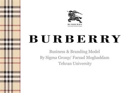 burberry brand vision|Burberry business plan.